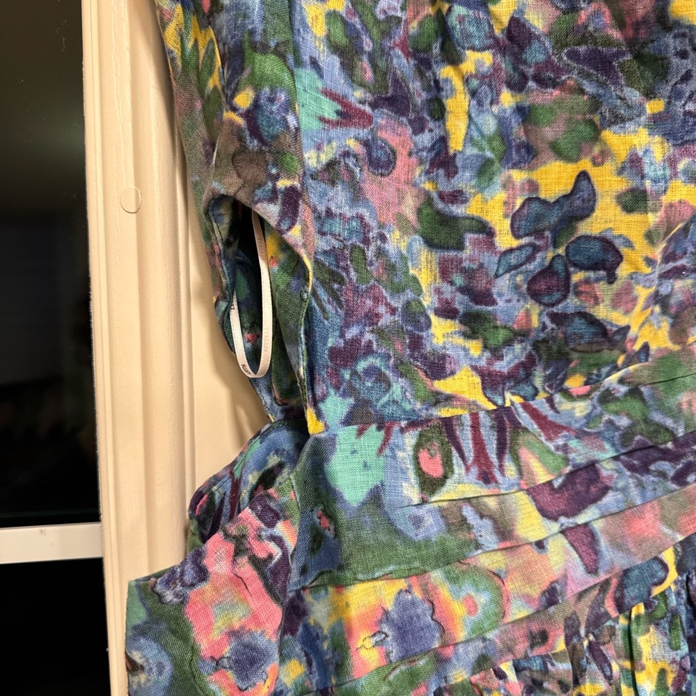 Elliatt Size small one shoulder floral dress - Picture 2 of 4